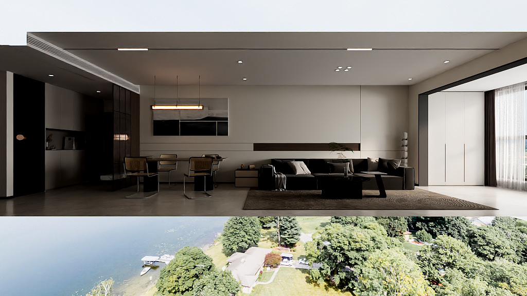 X.C设计事务所-陈与于雅居-装修设计方案