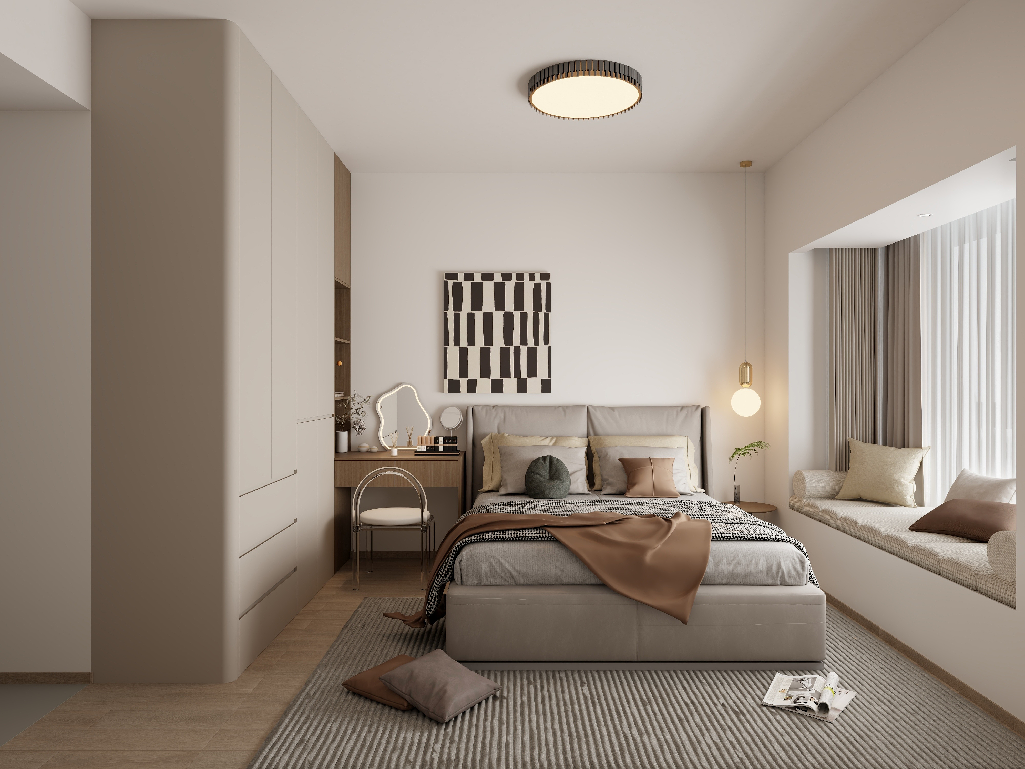 猫川效果图-阳光城8栋1603-装修设计方案