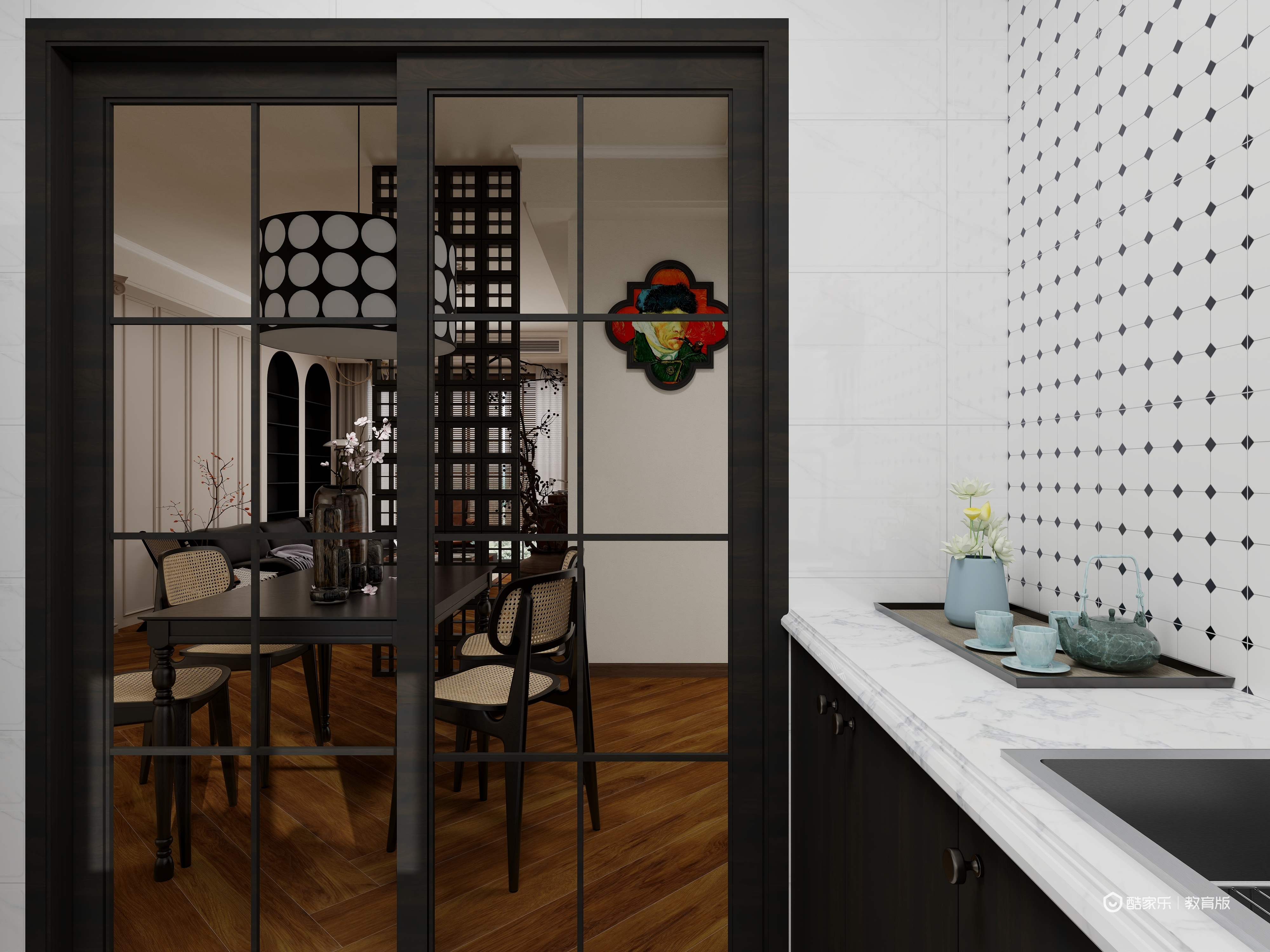 张盛童-中古风装修效果图