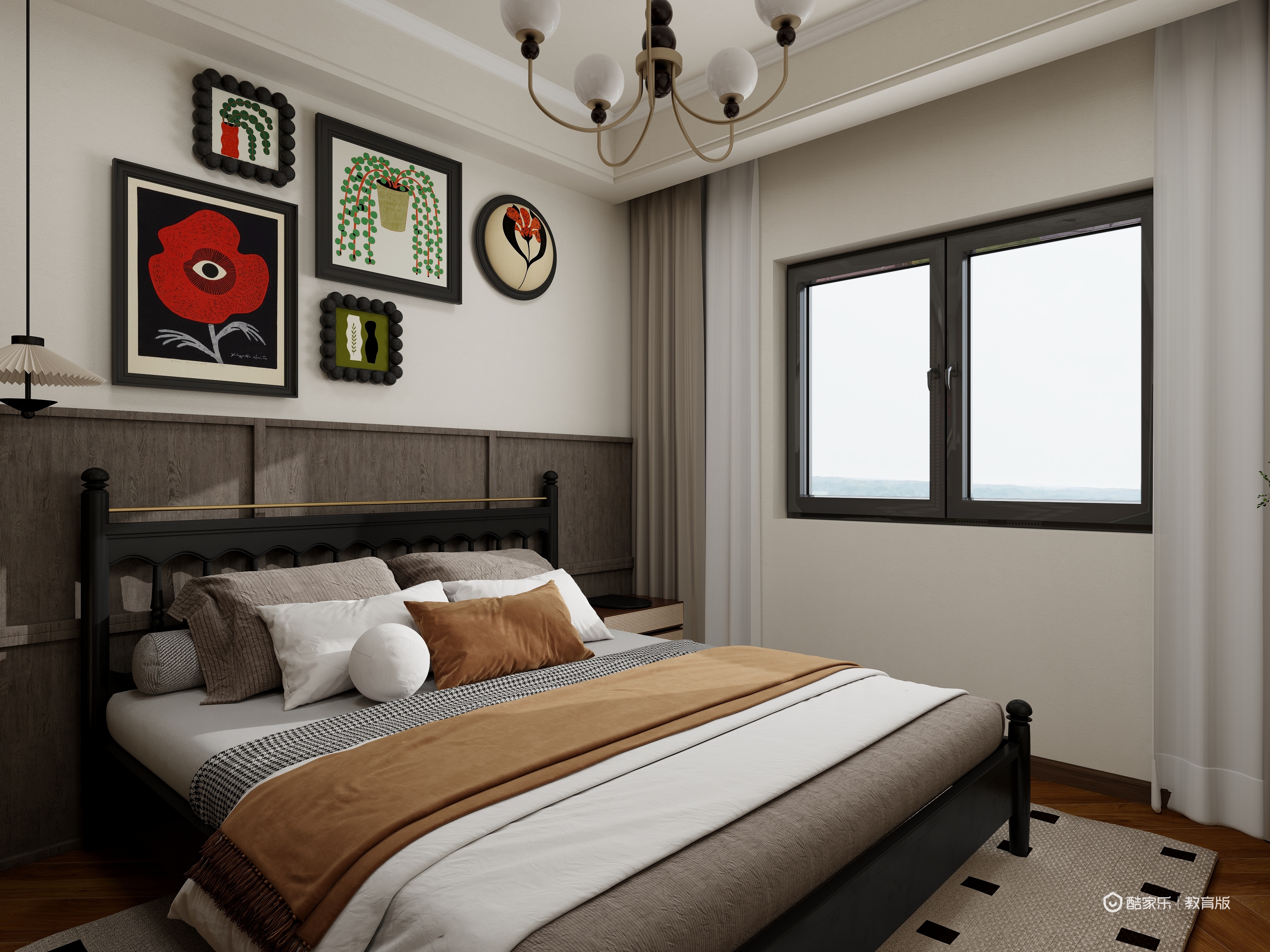 张盛童-中古风装修效果图