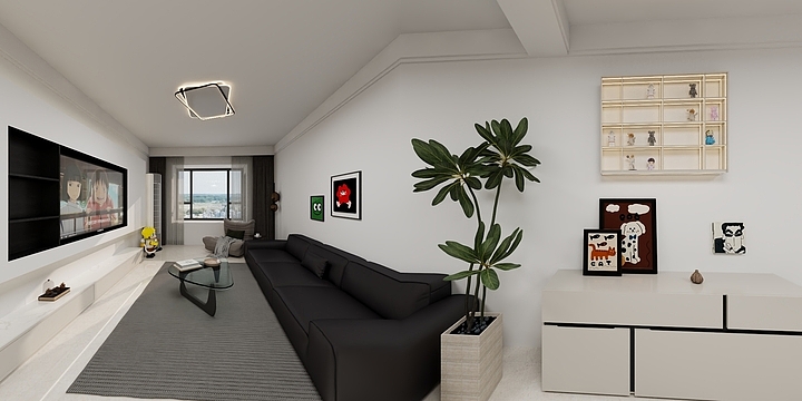 旺家设计-王贝贝-晨旭花园-装修设计方案