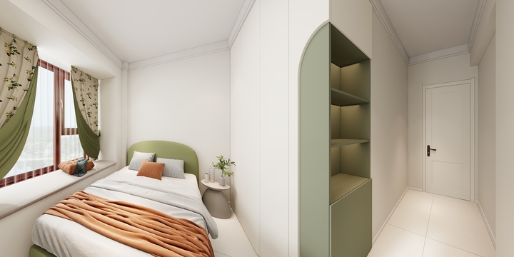 HR整装全案设计-奶油风私宅-装修设计方案