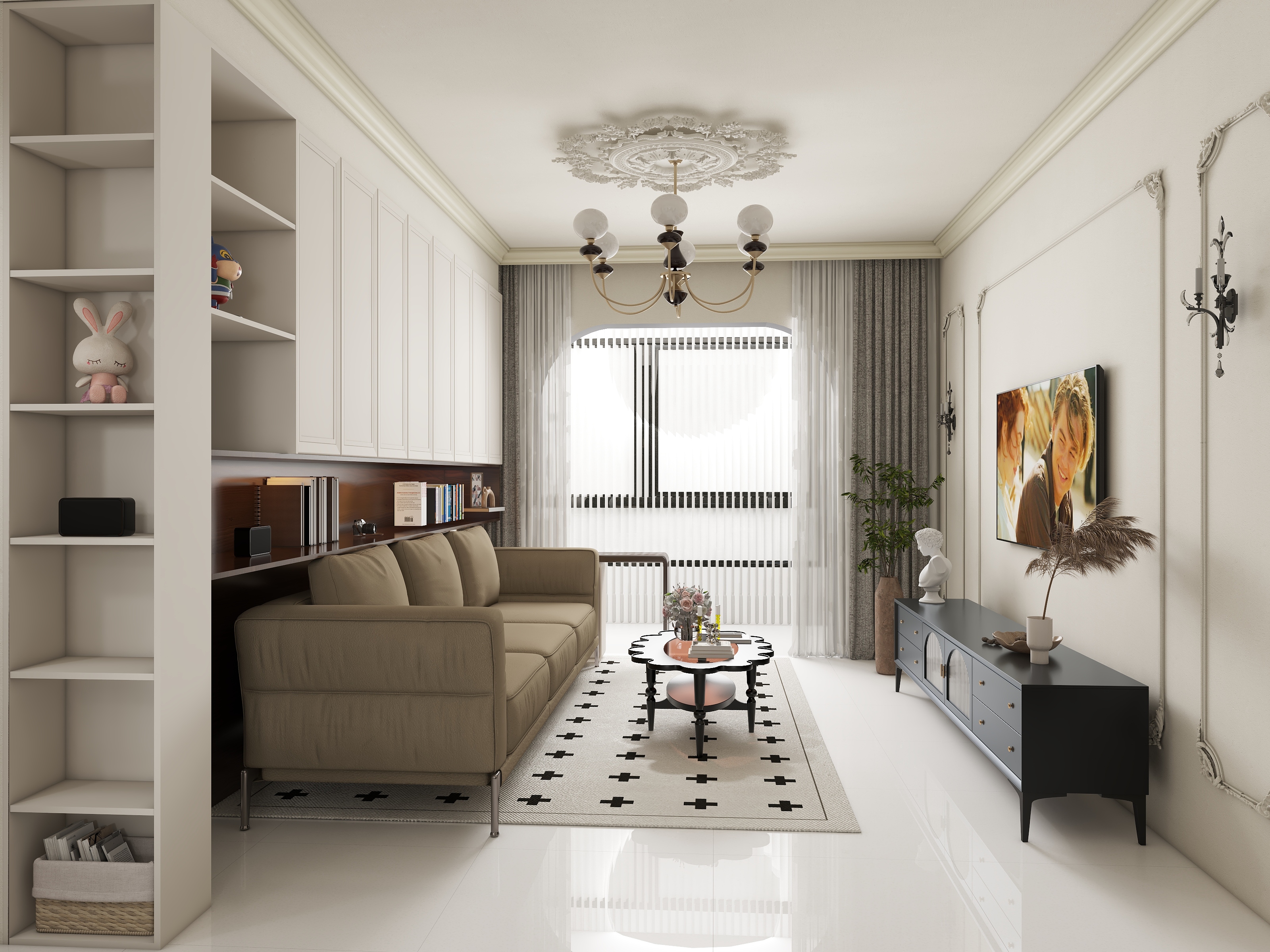 海鱼设计-118㎡3室-装修设计方案