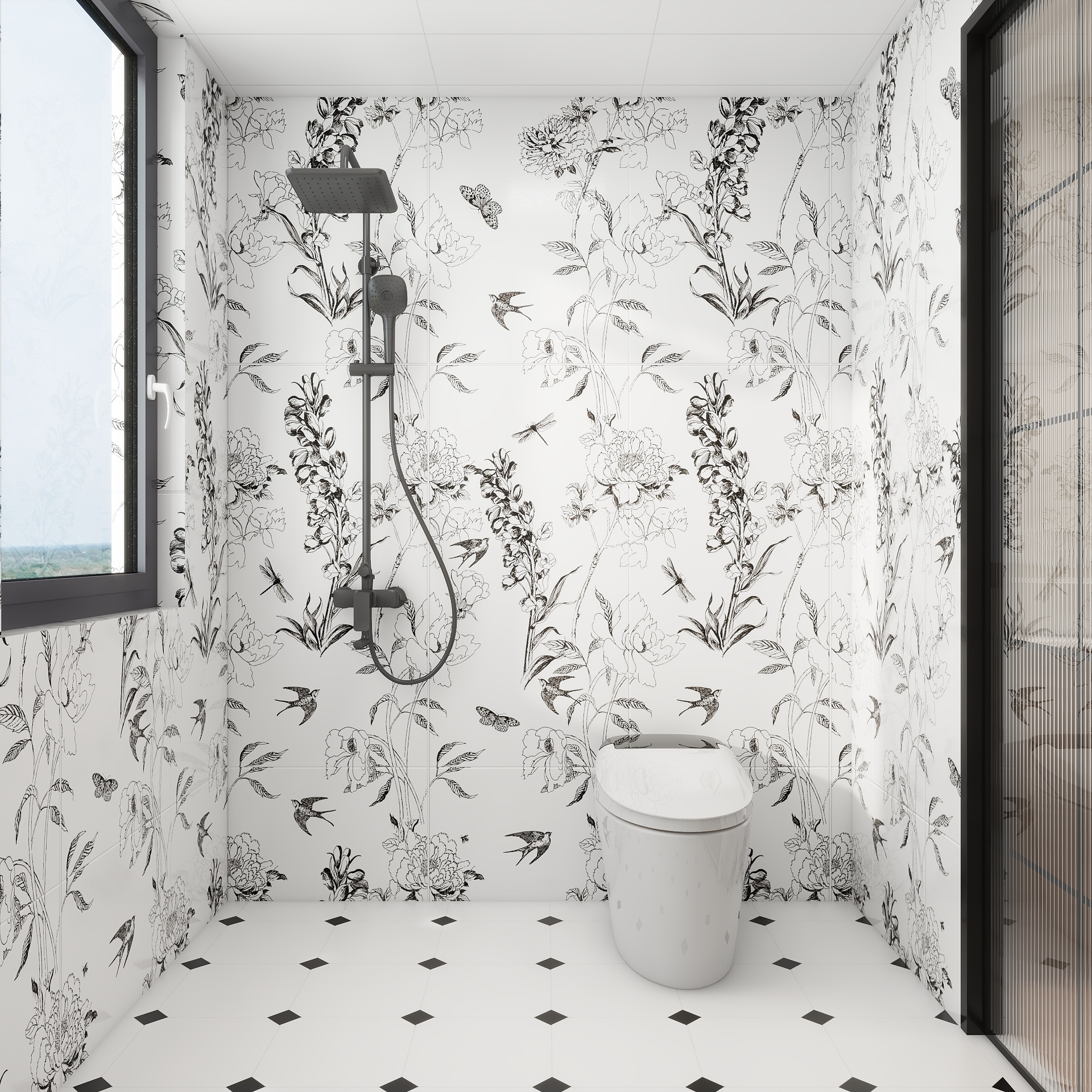 星期七..-中古风案例-装修设计方案