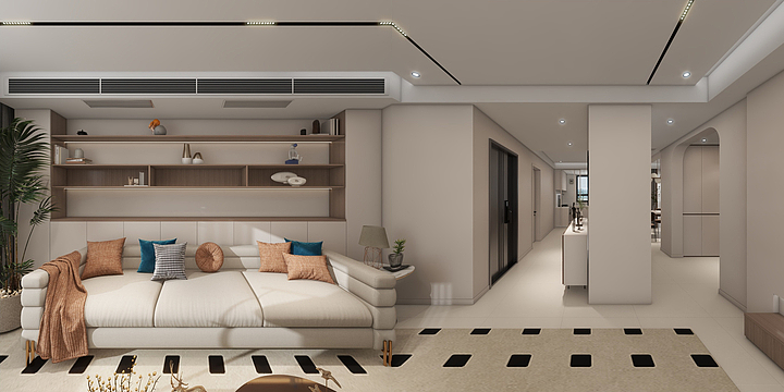 哈密*室内*设计-样板间-2-装修设计方案