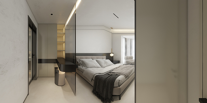 SoAlive-【乾麒龙·翡翠阳光】现代极简-装修设计方案