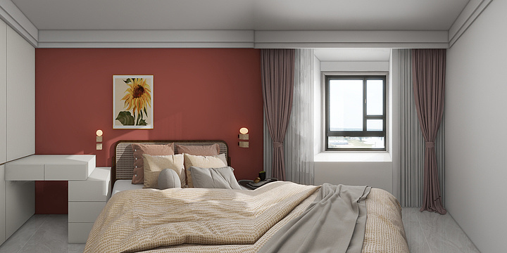 钠兰|兰宇设计-海城丽景湾   8-2-302-装修设计方案