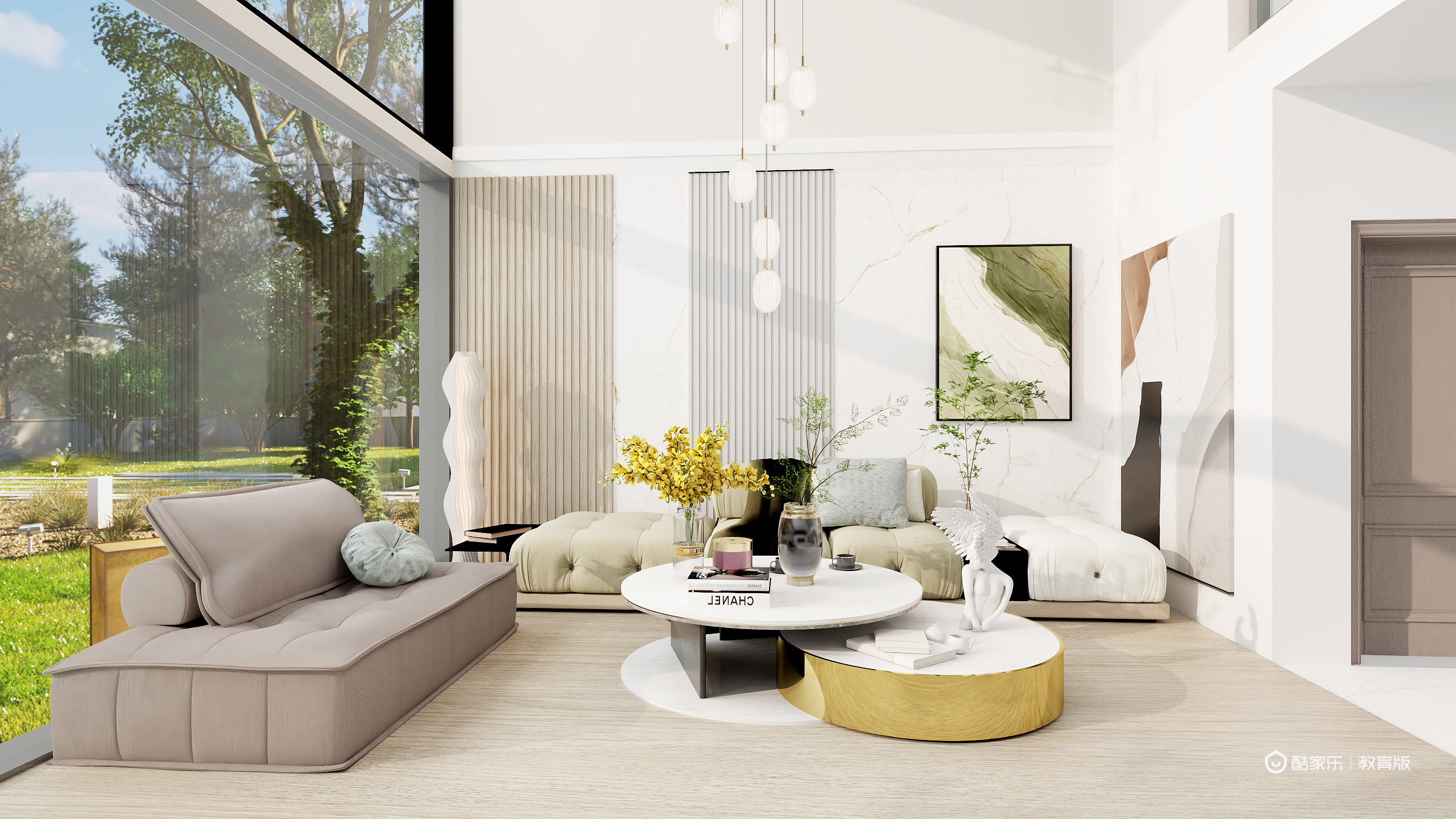 李婉婷DeVV-142㎡4室装修效果图