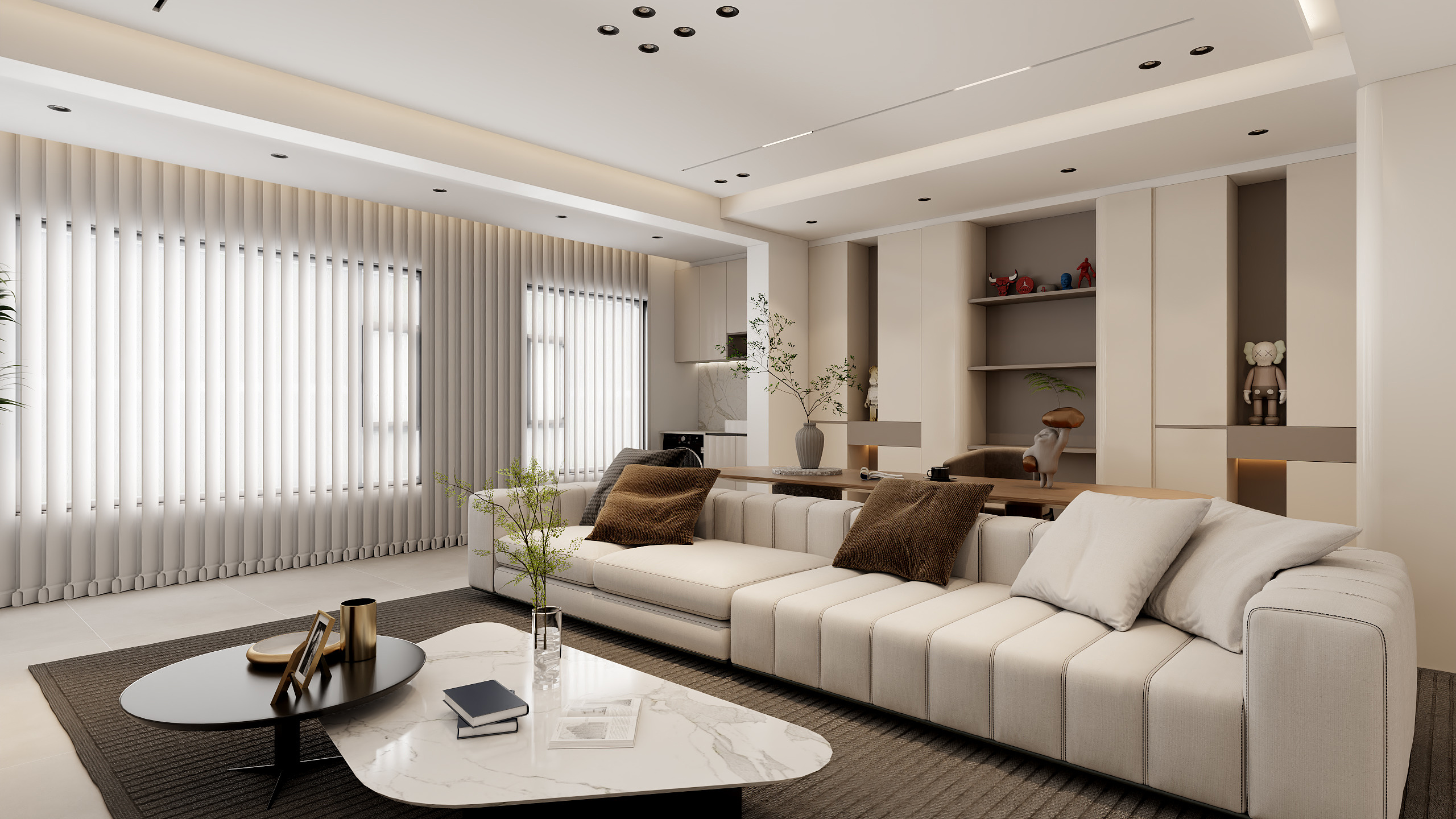 不懂设计韩-五坝花苑-装修设计方案