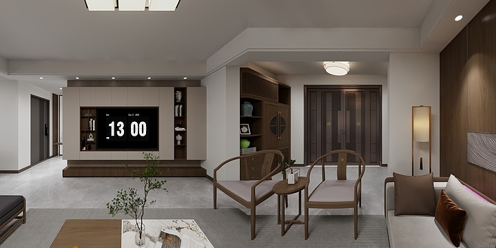 赵峰丨风尚设计-碧桂园复式-装修设计方案