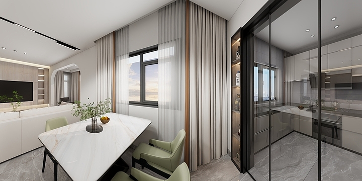 惠水格创装饰有限公司-大方-德源明珠-装修设计方案