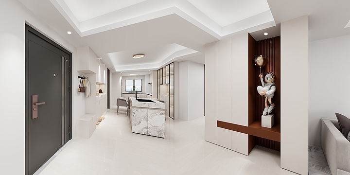 弘奥全屋定制-天圣大越城22-1201-装修设计方案