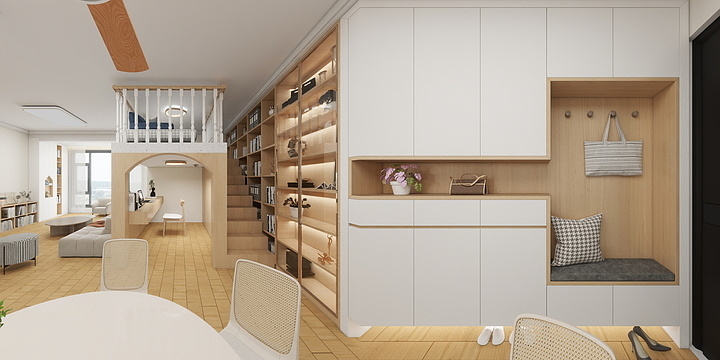 一点儿胖室内设计-华邦天誉-装修设计方案