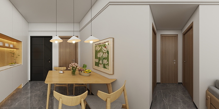 全案设计徐又均-中海房69平（主卧1.8次卧1.5）-装修设计方案