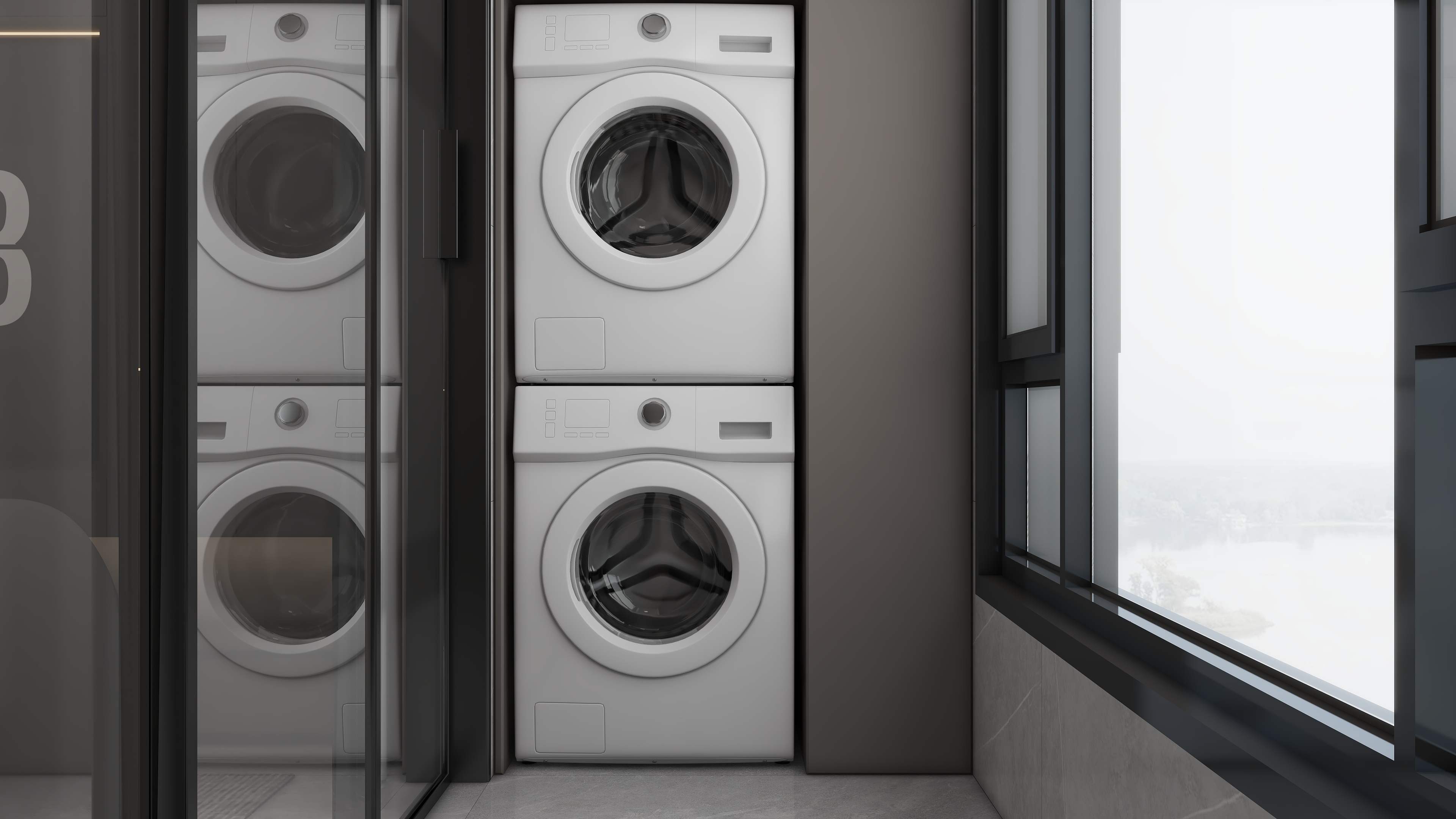 庄育霖-名城阅府89平意式轻奢3室装修效果图