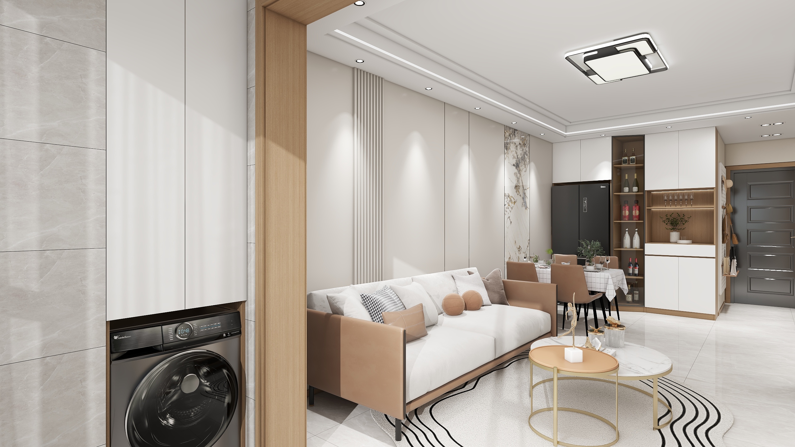 兰玉华-现代简约-装修设计方案