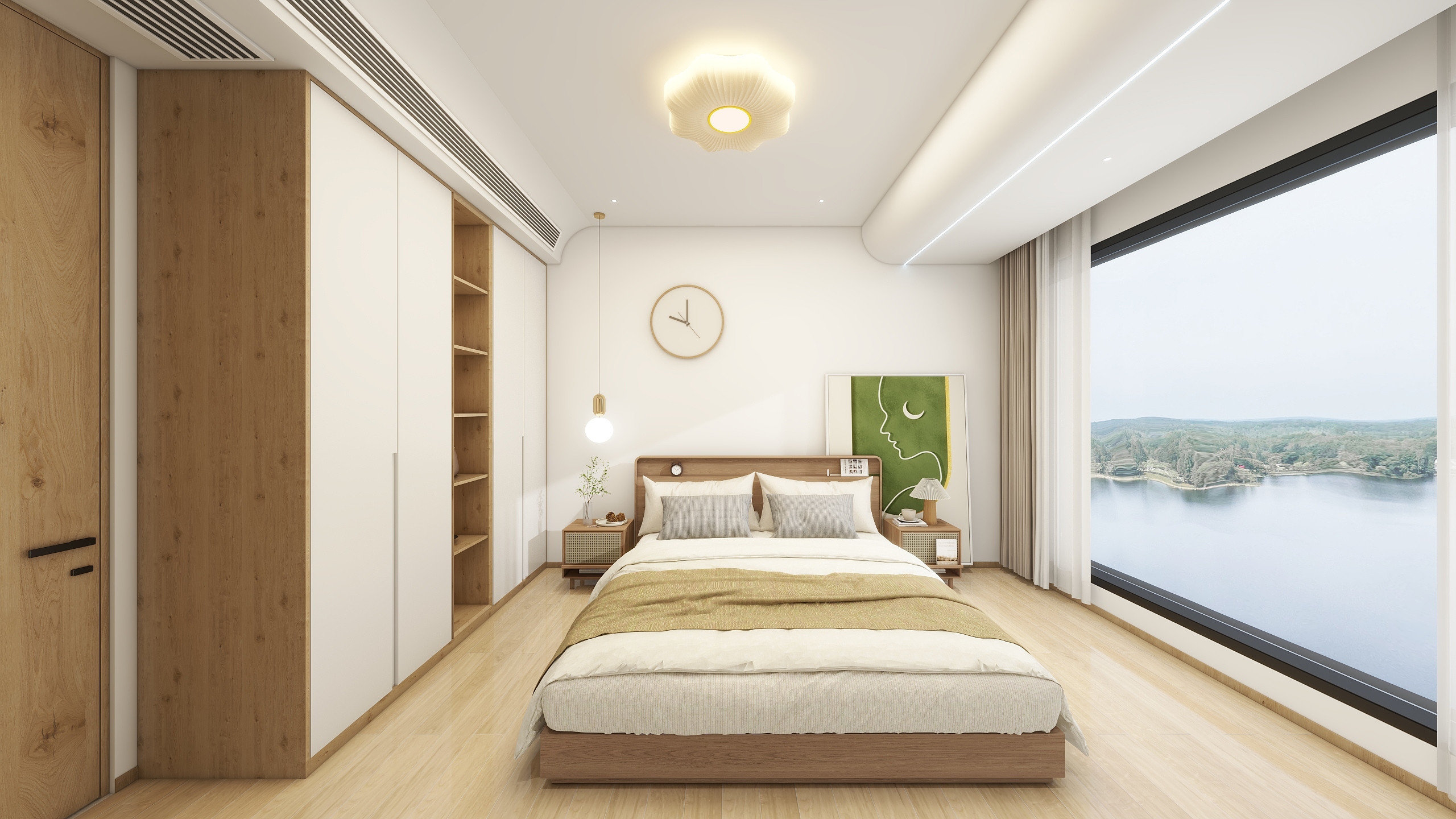 M.X--清 . 慕 — 91m² 三室-装修设计方案