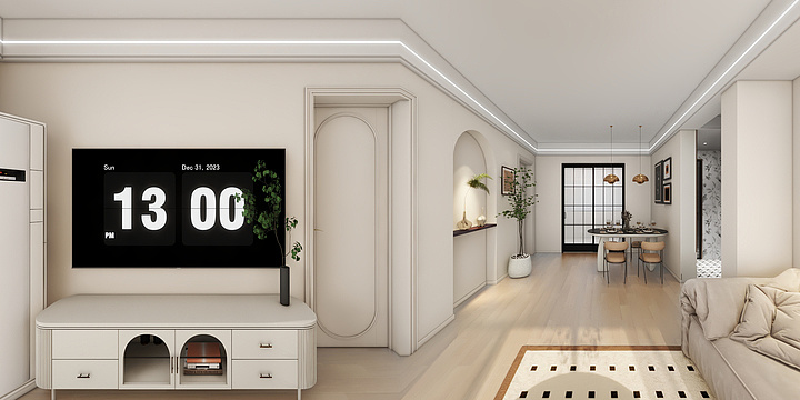 设计师-阿笔-旭辉锦庭-装修设计方案