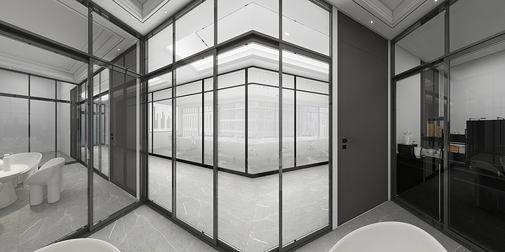 满庭芳华-世宗2栋9楼办公区-装修设计方案