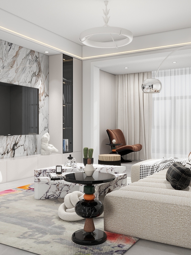 JedrecTsai_蔡啊-张府现代平安大厦-装修设计方案