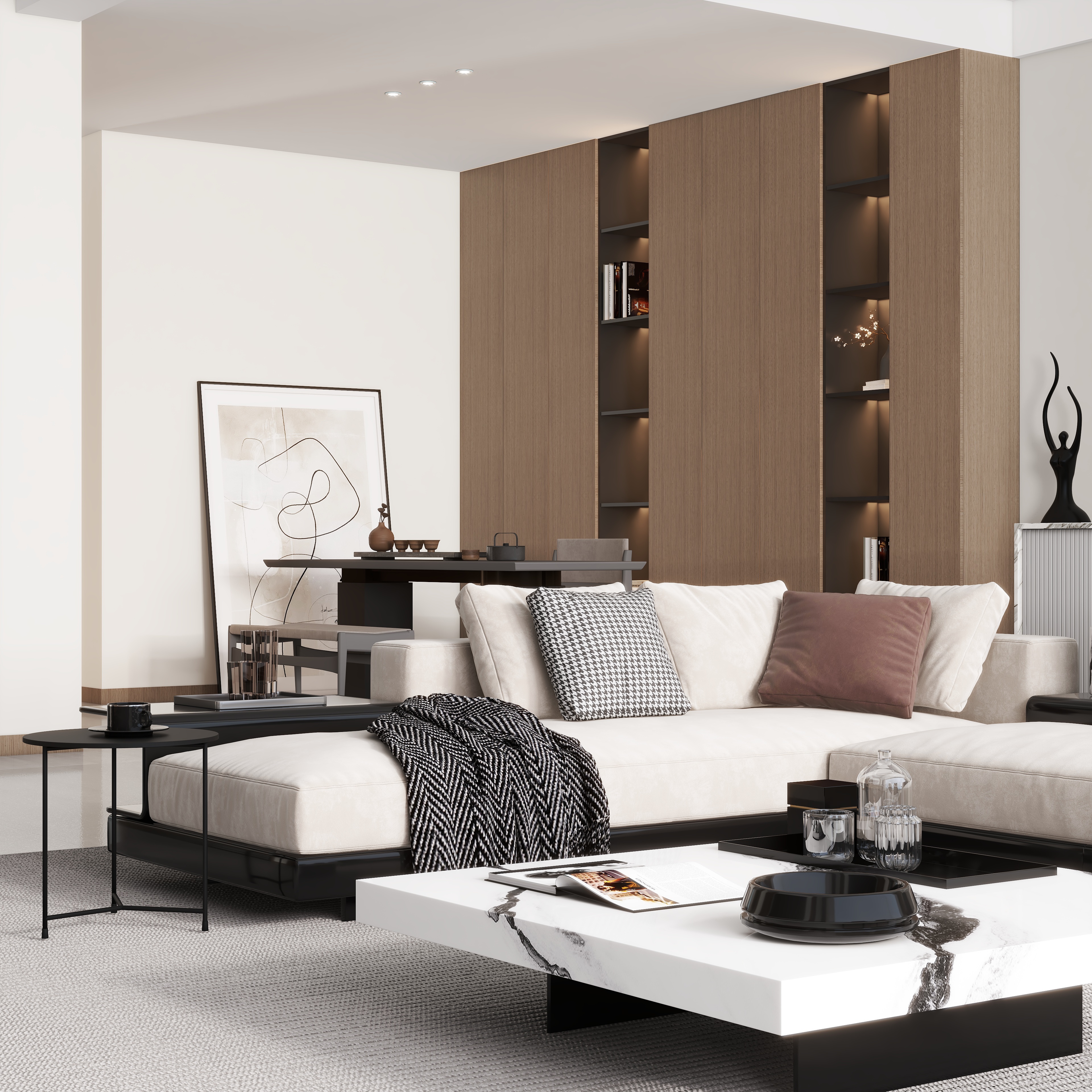 阳邢-意式轻奢-装修设计方案