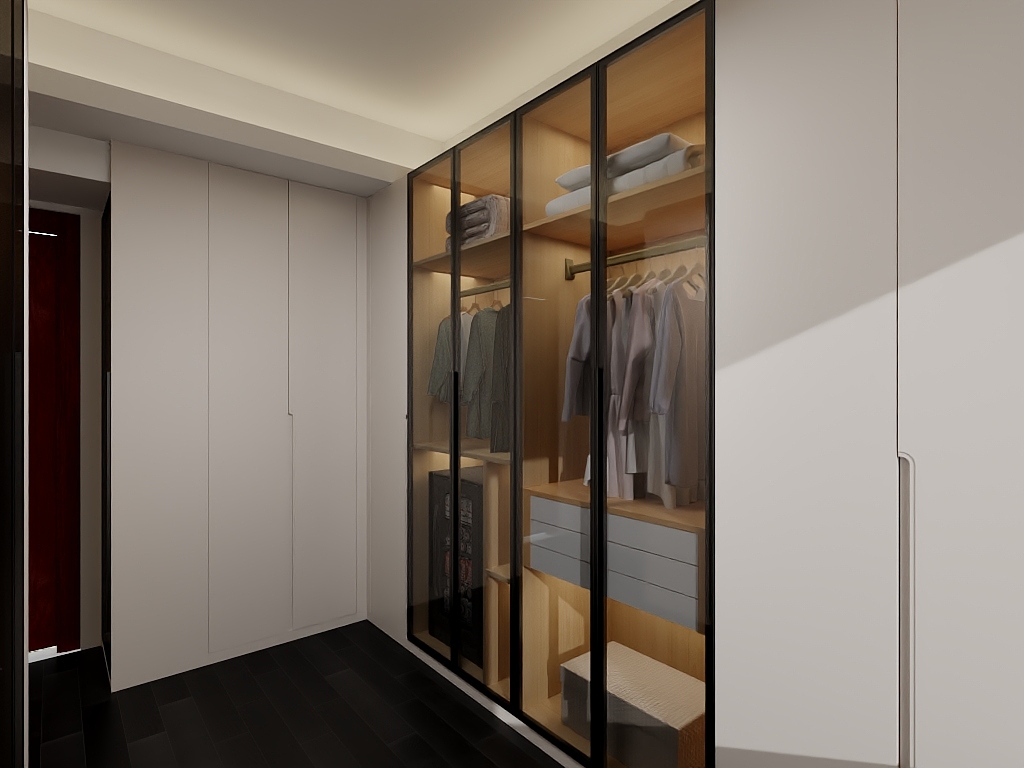 梁工-吉丹尼整木-衣帽间-装修设计方案