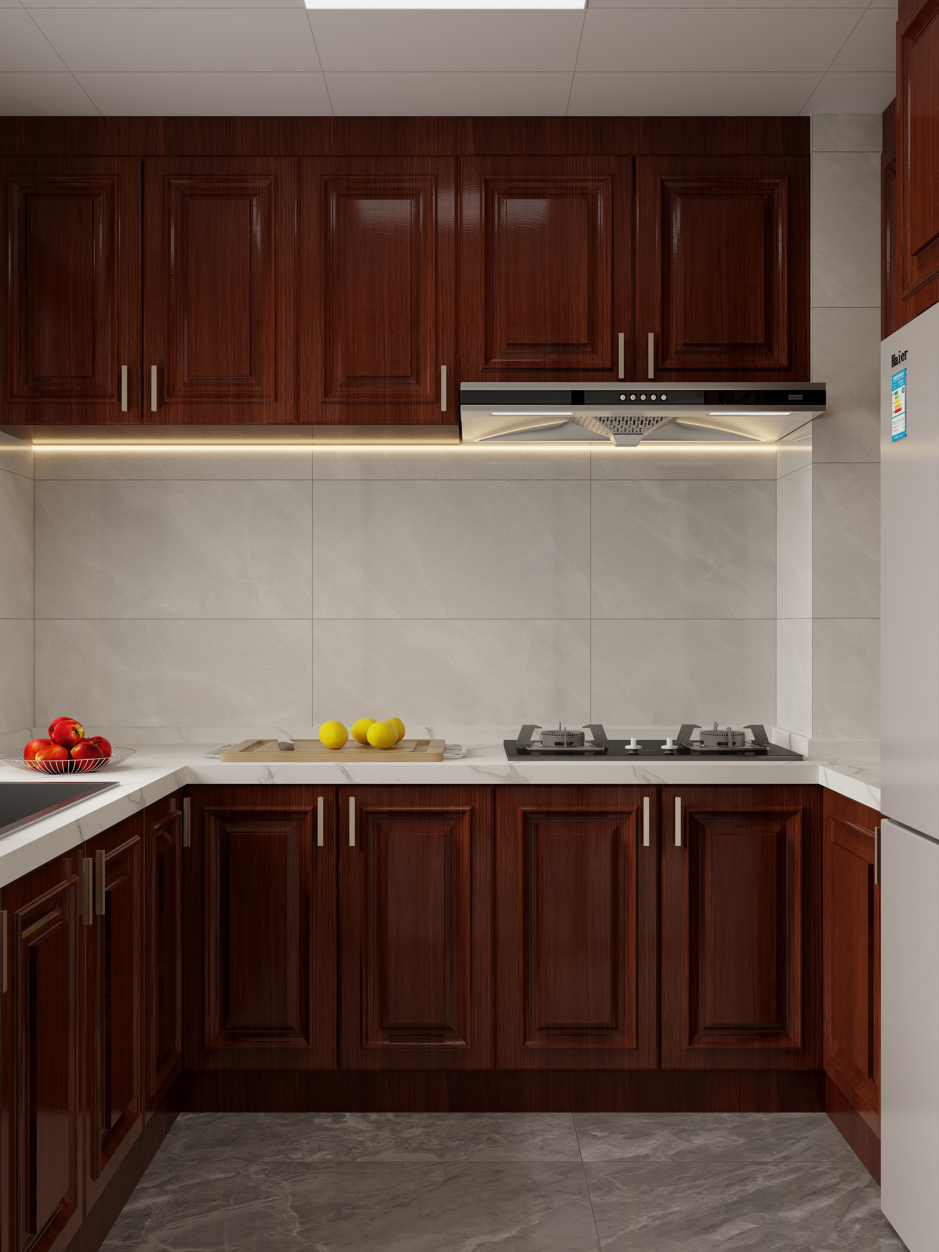 吴爽-120㎡新中式装修效果图