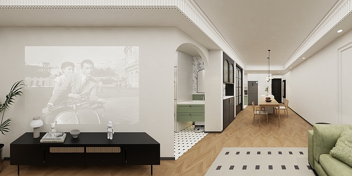 Sdiligent- 复古法式＋南洋-装修设计方案