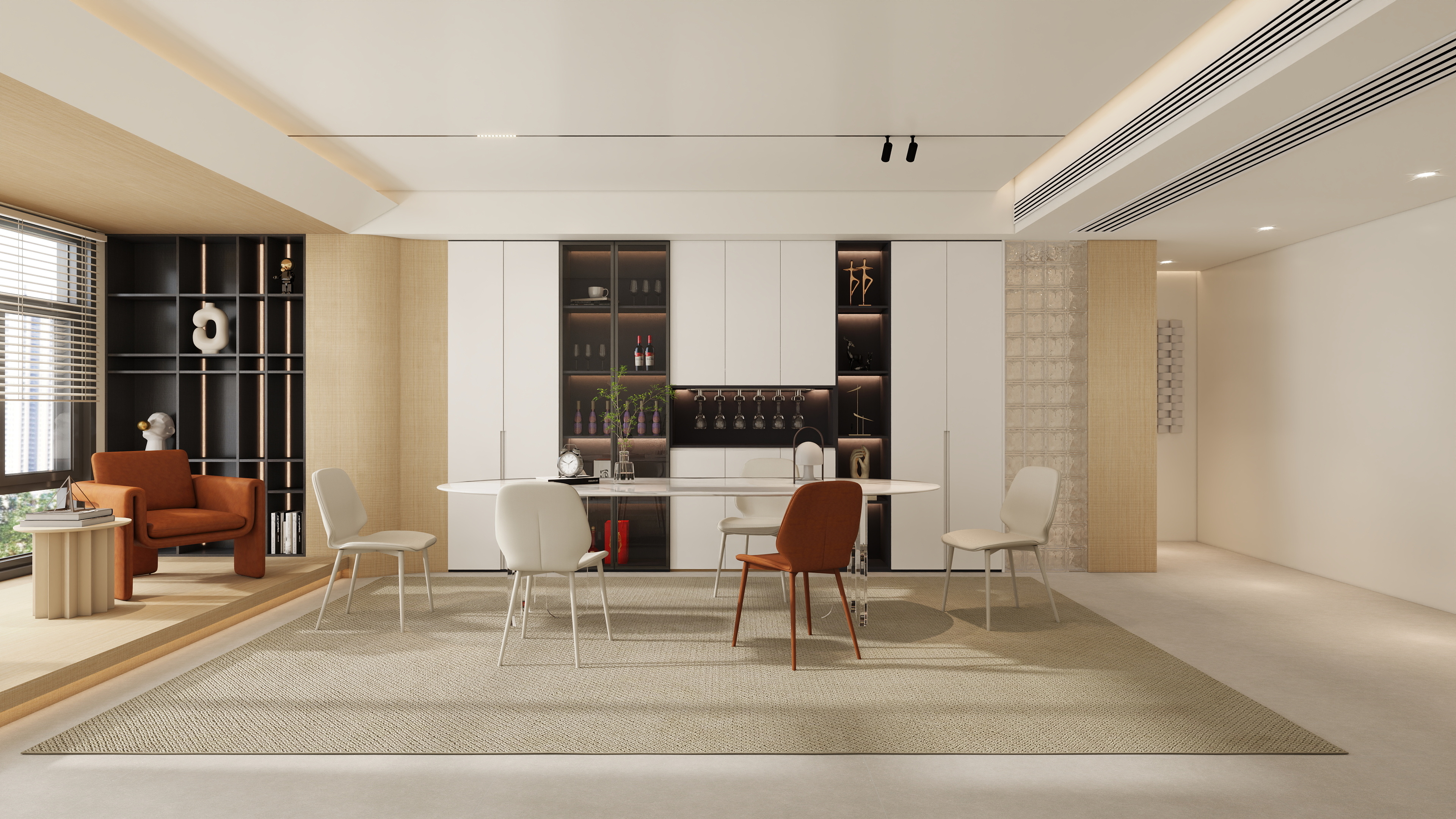 ZhouZhihang-现代餐厅39平方-装修设计方案