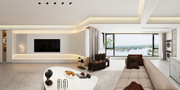 HR整装全案设计-新都会赵总雅居-装修设计方案