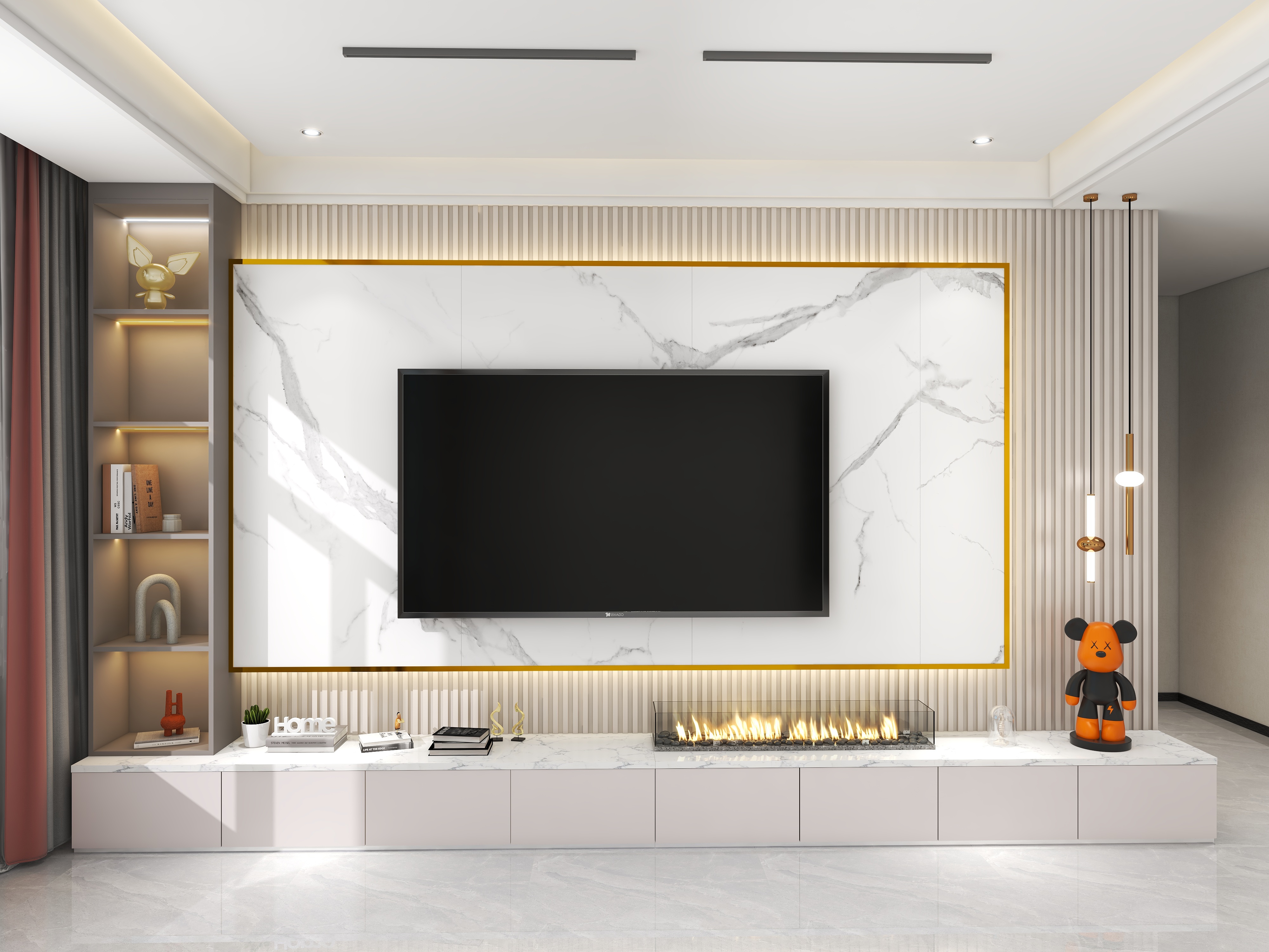 羽种人-136㎡4室装修效果图