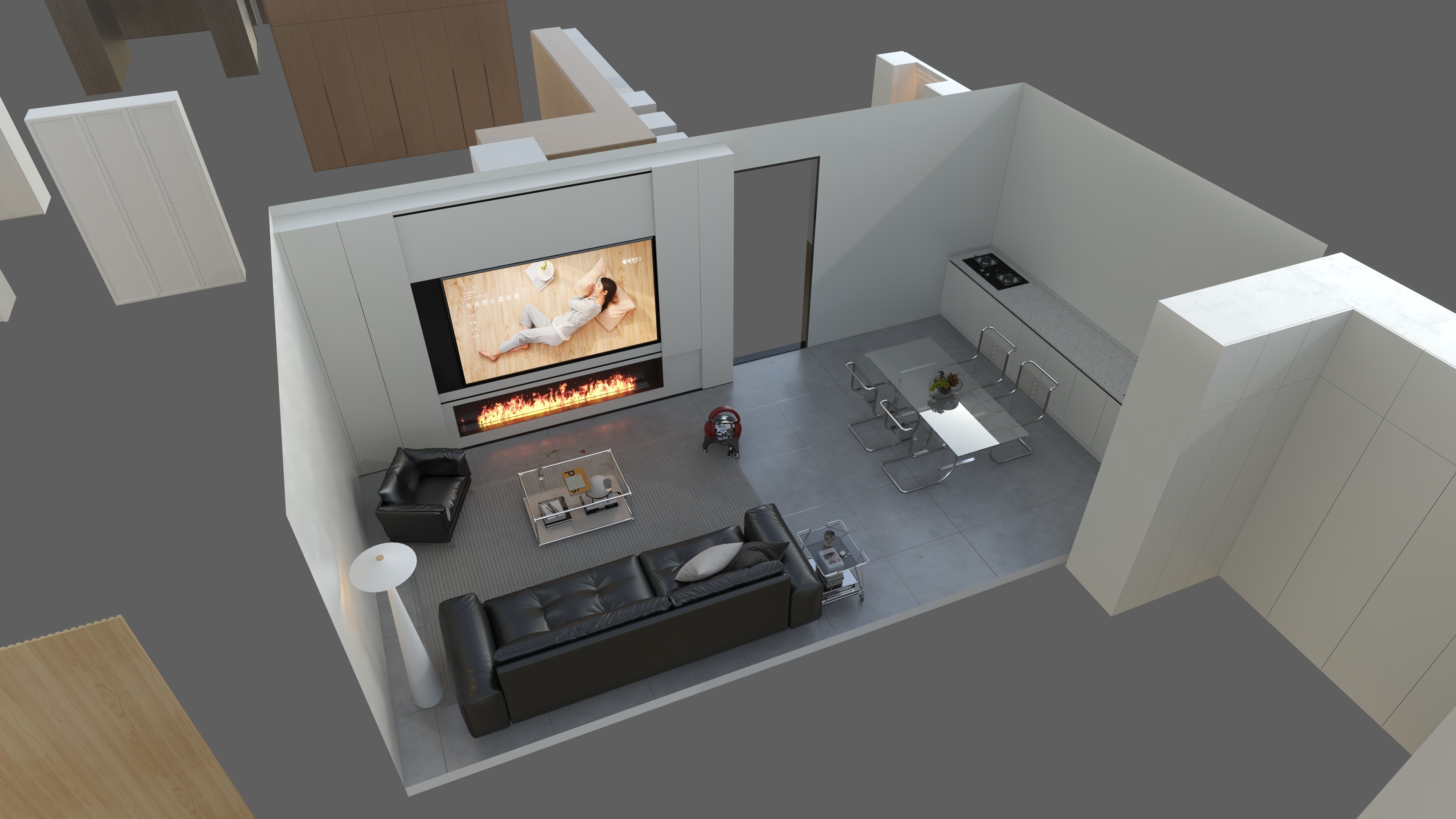 -Red.-创美乐居一楼-副本-副本-副本-装修设计方案