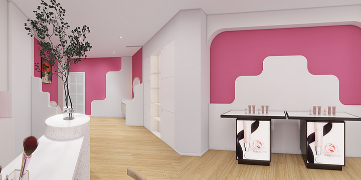 设计老师-高老师-美甲店-装修设计方案