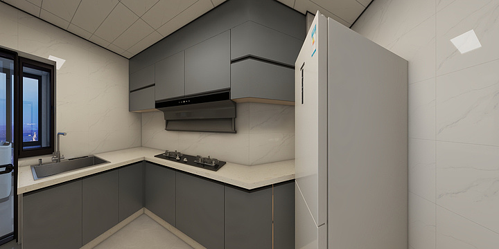 梵兴设计-石化院40栋3104-装修设计方案