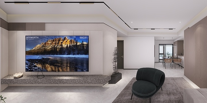 Donen姜松-大中华财富中心-装修设计方案