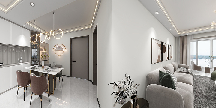 设计总监郭敬-华都国滨抖音作图-装修设计方案