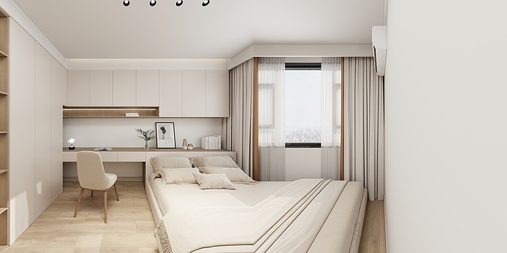 汪样金-海德公园81㎡3室-装修设计方案