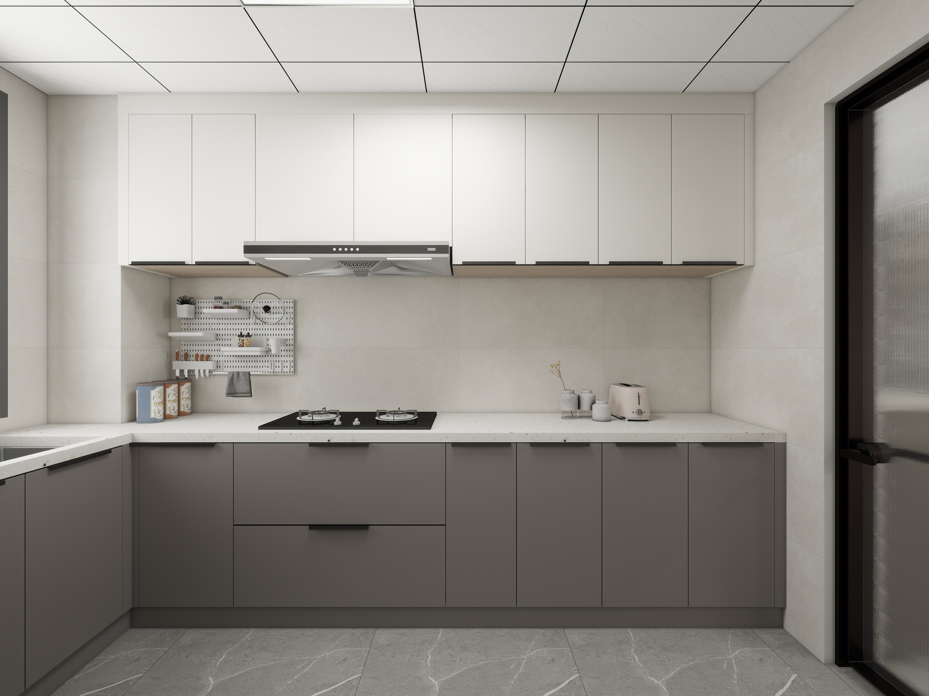 彩木工作室-112㎡2室-装修设计方案