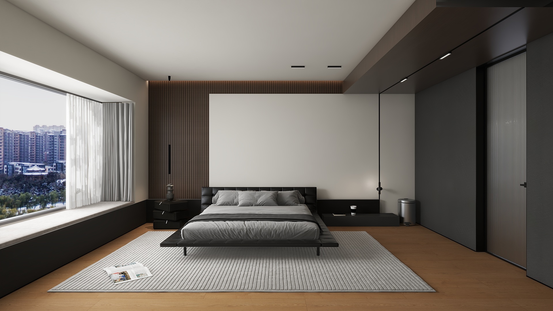 道禾daohe-方案9:现代极简卧室空间-装修设计方案