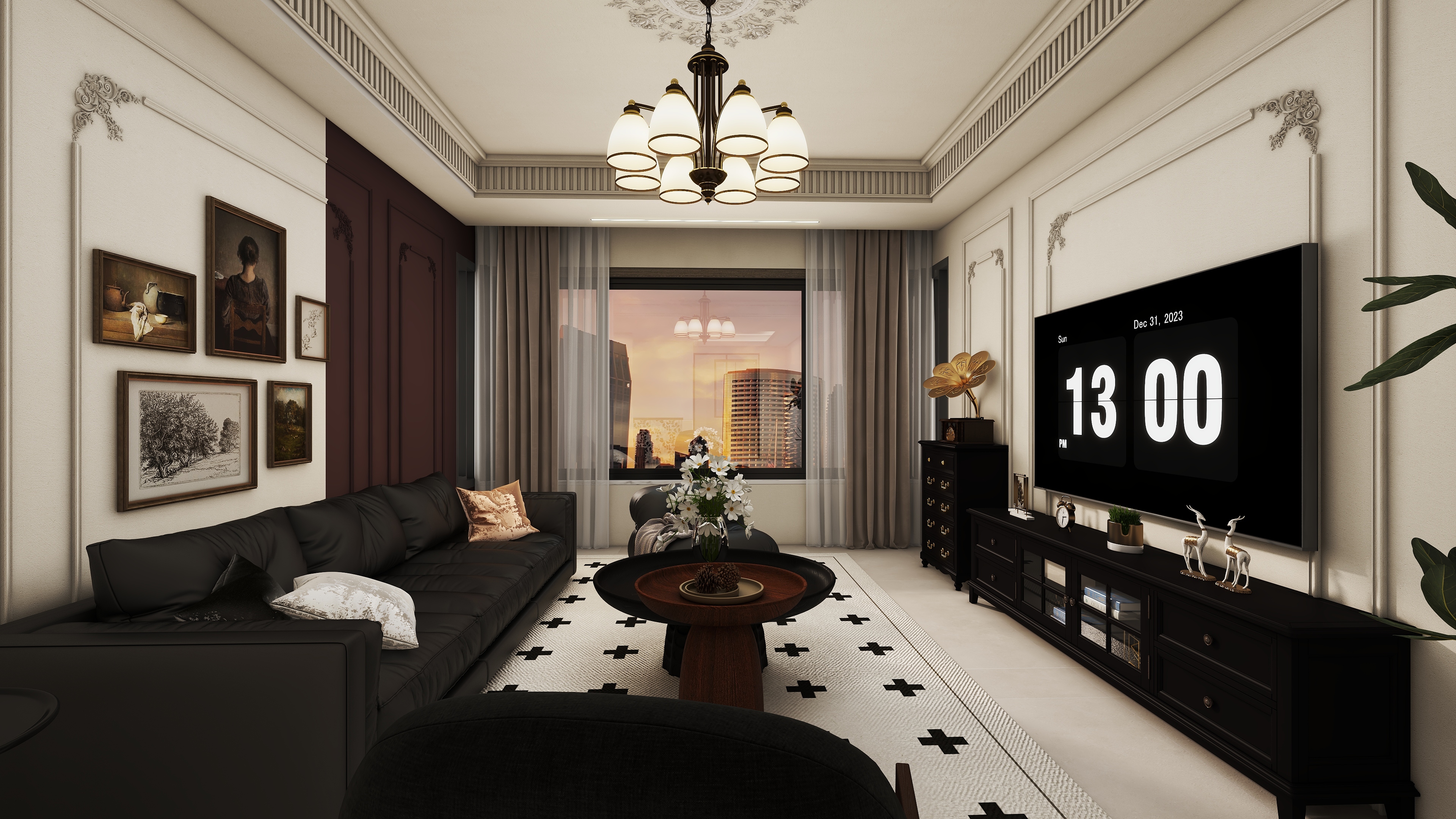 An北巷-88㎡3室-装修设计方案