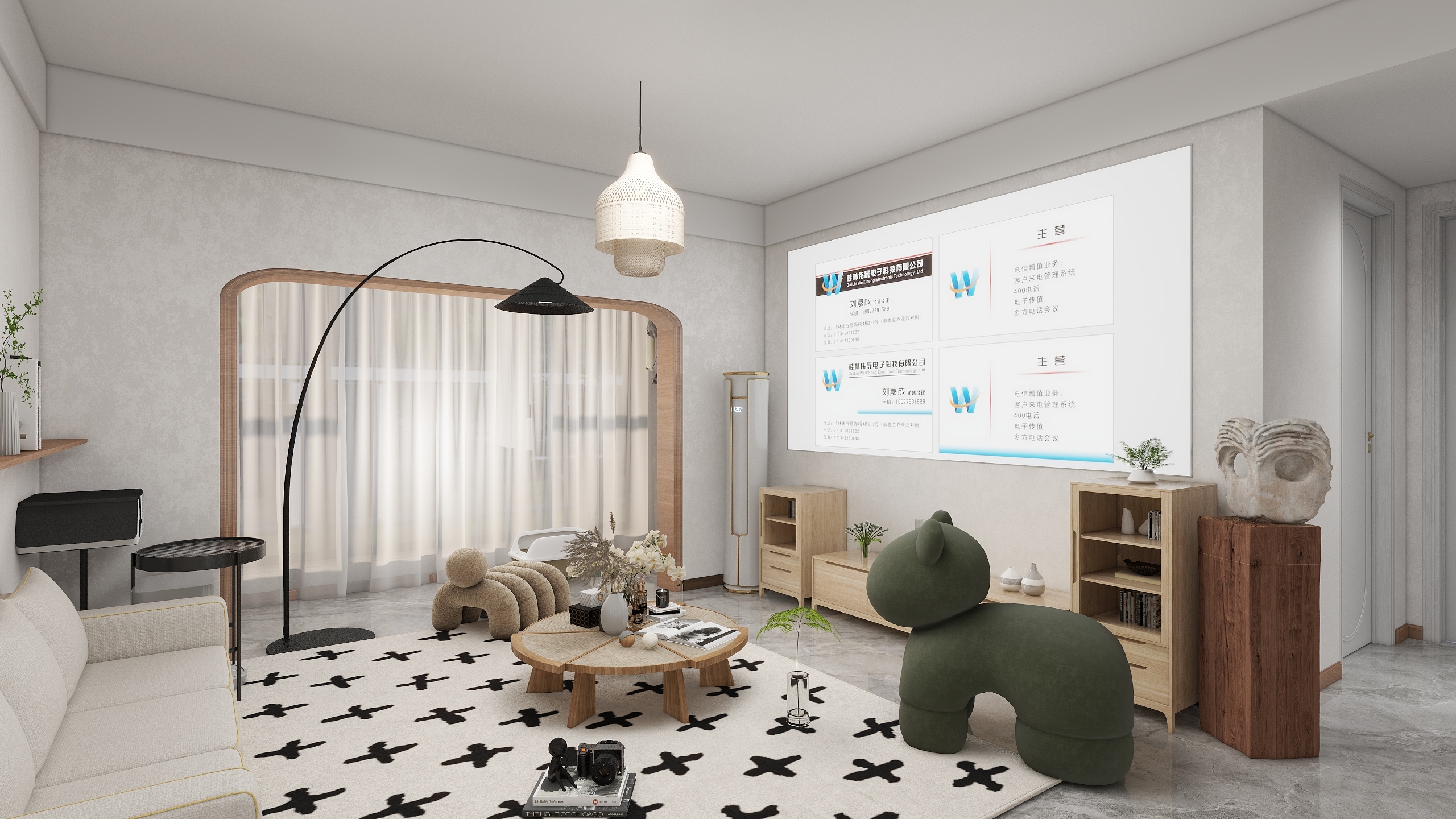 刘博羽-89㎡3室-装修设计方案