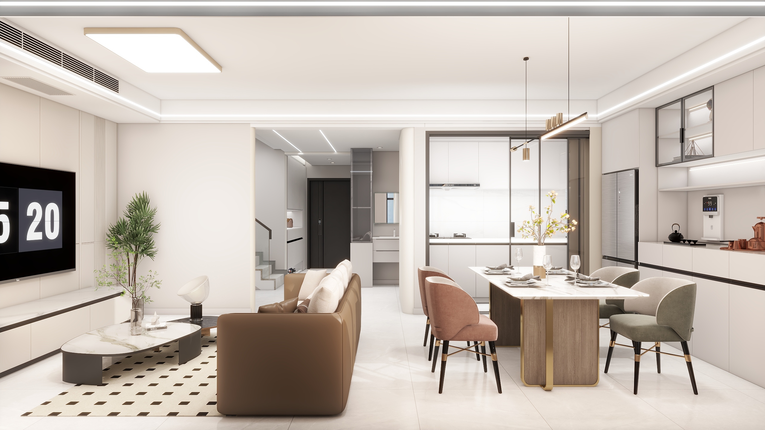 靳少峰- 160平米跃层-装修设计方案