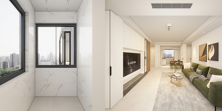 yeargt-浦东新区北艾路1500弄13号1401室-效果图-副本-副本-装修设计方案