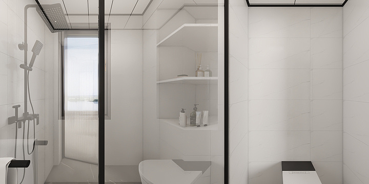 浮生偌梦-星坤118现代黑白灰-小谭-装修设计方案