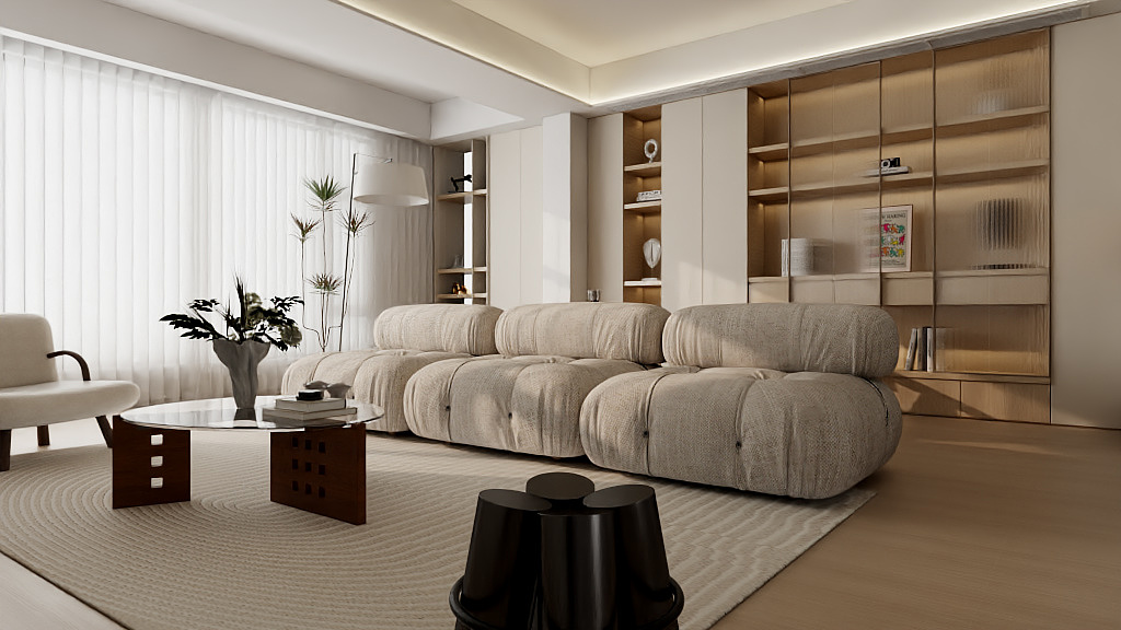 155****0567nuaV-汾河上园132平-装修设计方案