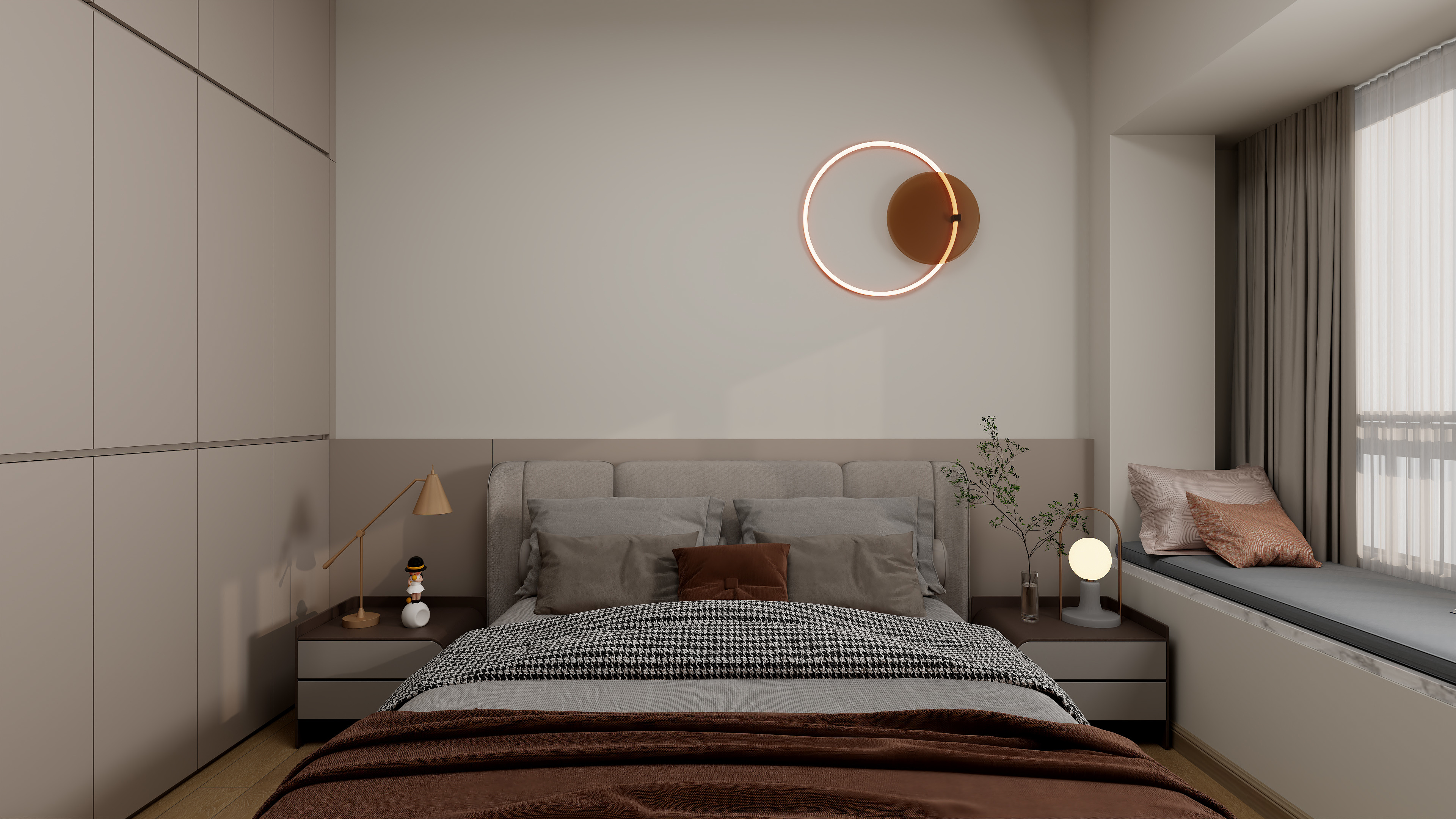 原创001-新外滩120㎡四室-装修设计方案