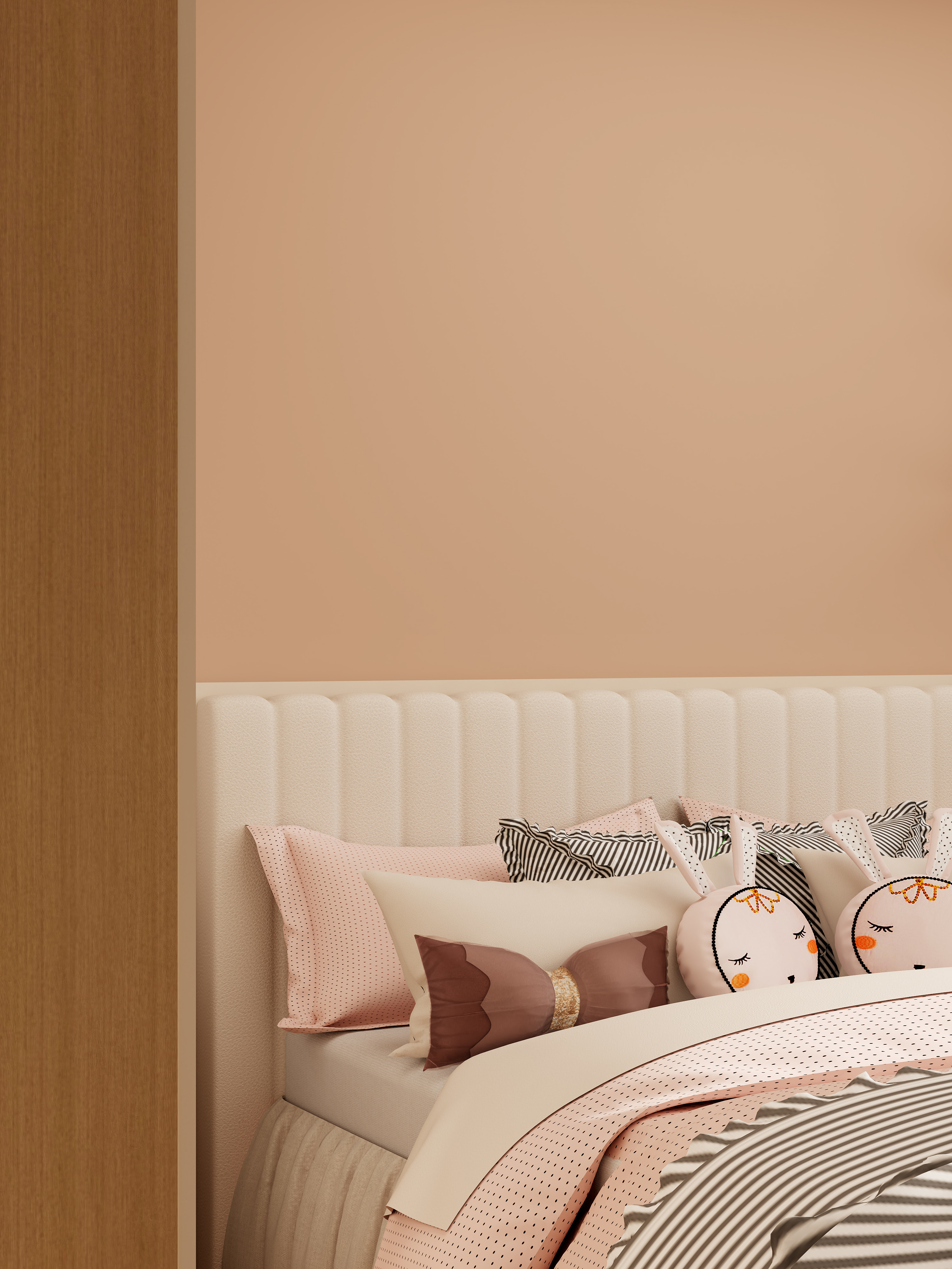 壹诺设计工作室-115㎡3室-原木风 装修效果图