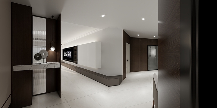 爱微出品必属精品-墨香山庄90㎡-装修设计方案