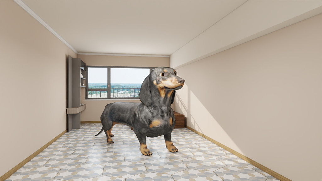 光fvxe-70m²客厅奇想精装-装修设计方案