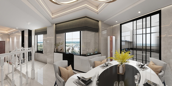 锦图设计-新桥沈总1-副本-副本-副本-装修设计方案